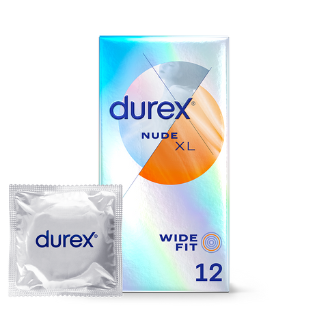 Durex UK Condoms Nude Wide Fit
