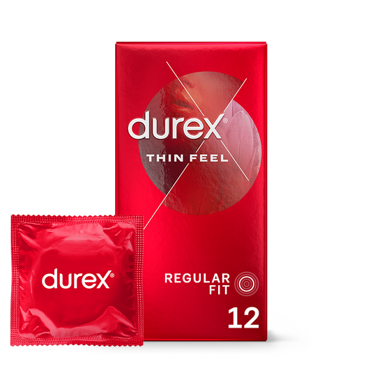 Durex UK Thin Feel Extra Lube 12 pack