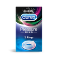 Durex UK Toys Durex Pleasure Cock Ring Sex Toy 2 Pack
